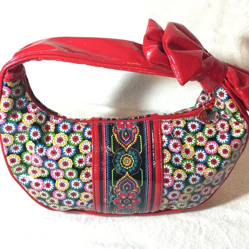 Vera Bradley Vinyl Frill Purse - Picture 8 of 8